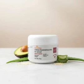 Crema Facial Regeneradora Con Ajonjolí, Aceite De Aguacate