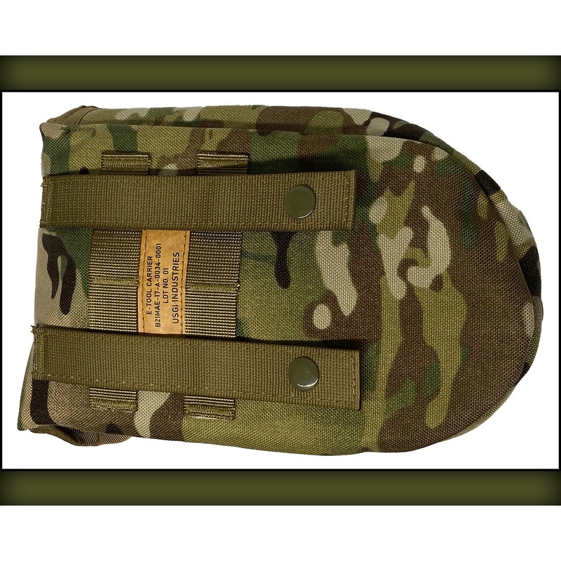 USGI Industries Military Style Shovel | Tri-Fold Entrenching Tool with