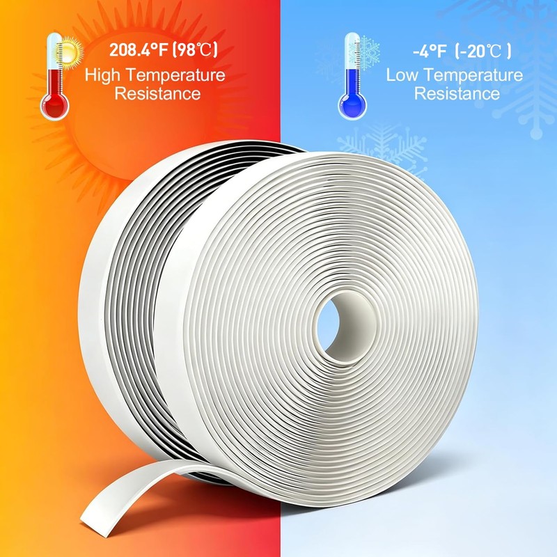 LLPT Butyl Tape 1/2 Inch x 33 Feet White 1