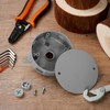 Juexica 4 Set 4'' Round Electrical Box with 4.3'' Blank