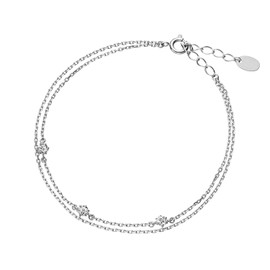 4 °C 111444131801 Silver Bracelet
