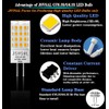 JSVSAL GY6.35 LED Bulb Dimmable, T4 JC Type GY6.35/G6.35 Bi-pin