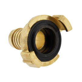 Garden Hose Quick Couplings with Hose Nozzle 19 (3/4 Inch) mm Hose, Claw Connector 40 mm Brass