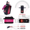 HOOYIJ 12V Waterproof IP66 150KG Digital RC Servo 1/5 Stainless