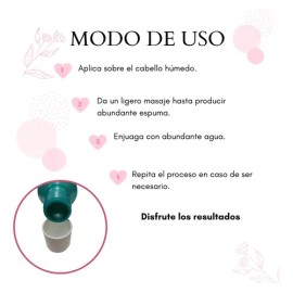 Shampoo Para Prevenir La Caída Del Cabello 300ml Nefertiti                                                                                            