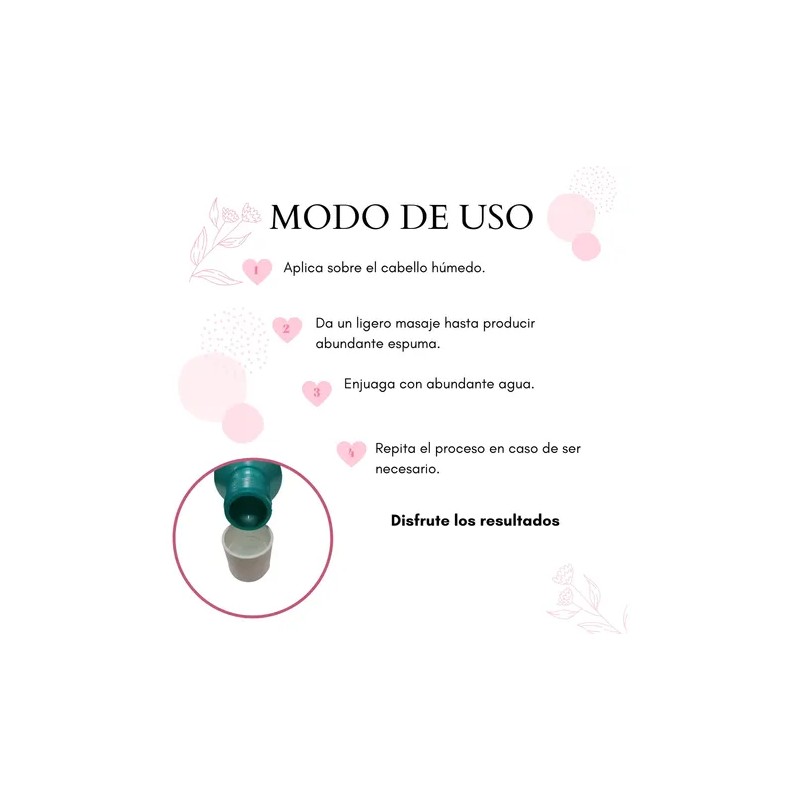 Shampoo Para Prevenir La Caída Del Cabello 300ml Nefertiti