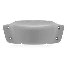 for CVO Road Glide FltRXES 2023 2024 2025 Motorcycle Accessories 5" Wave Windshield Windproof Sliced Wave Touring Windscreen Fairing 2023 2024 Street Glide FLHX Windscreen (Grey)