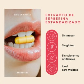 Suplemento Berberina Pura Nutrition 120 Capsulas Sabor Meses Consumo Bienestar