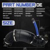 696-207 Engine Air Intake Hose Duct Assembly For 2007-2018 Dodge