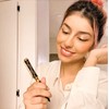 LACHIEVA LUX Black Elegant Crystal Executive Metal Ballpoint Pen with