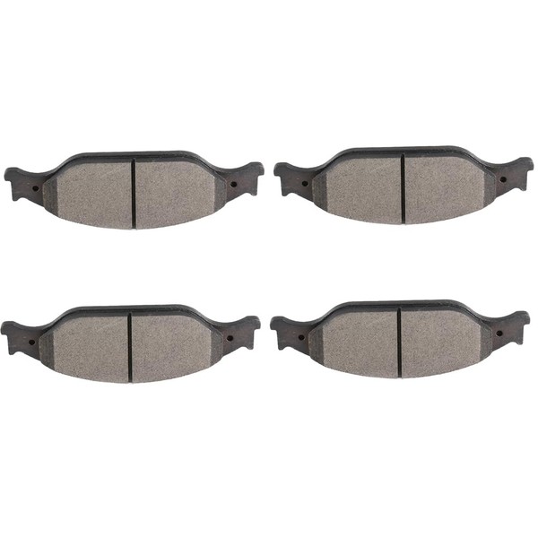 SCITOO SCITOO D804 Front Semi-Metal Brake Pads Sets Fit For