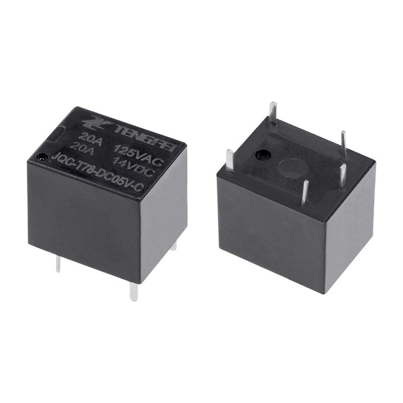 sourcing map 5 Pcs JQC-T78-DC05V-C 5V Coil SPDT 5 Pin