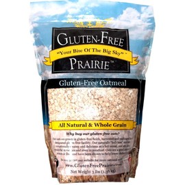 Gluten-Free Prairie Oatmeal, Certified Gluten Free Purity Protocol, Non-GMO, Vegan, 3 Pounds