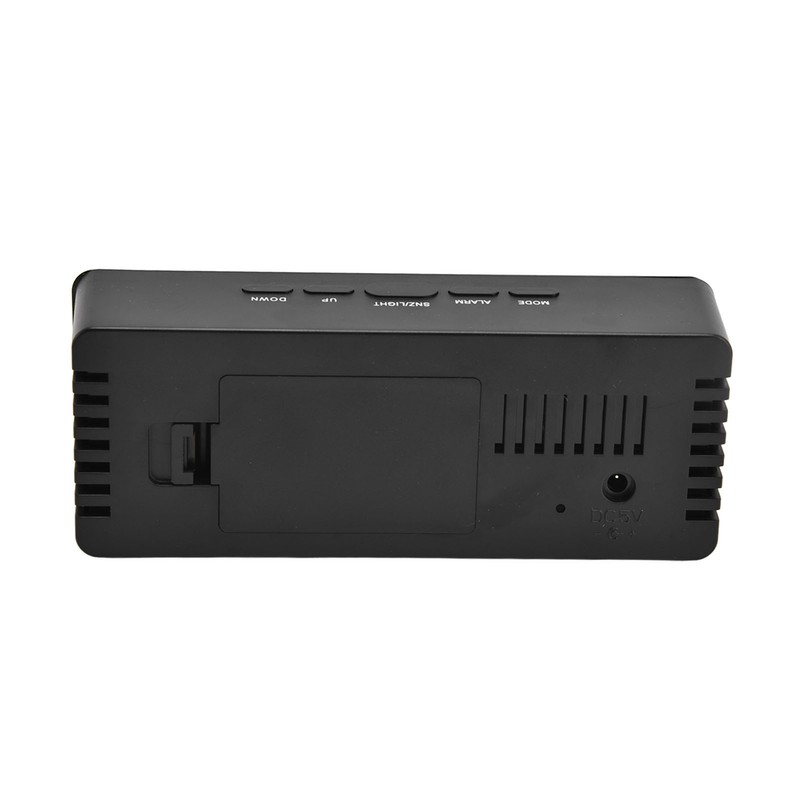 LED Clock Multifunctional USB Powered 3 Lighting Modes Snooze Time