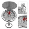 SUPVOX Mechanical Pocket Watch Compass Vintage Style Men's Hiking Gear