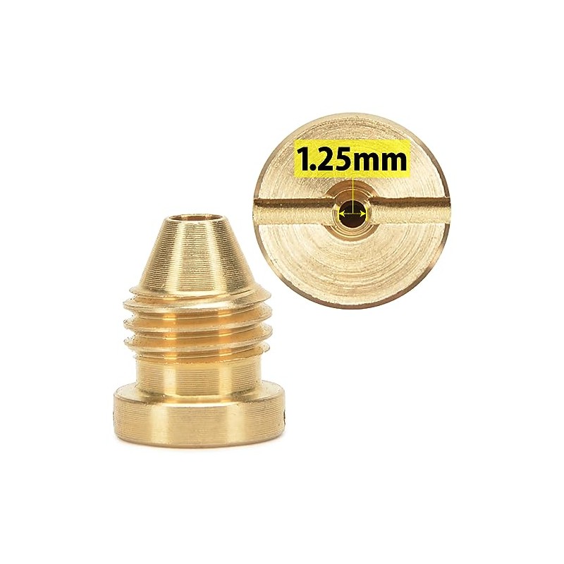 MJJC Foam Cannon Orifice Nozzle (1.25mm Orifice Nozzle for 1595
