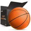 ALDWDY Silent Basketball Size 7 (29.5") – Grooved Airless Indoor