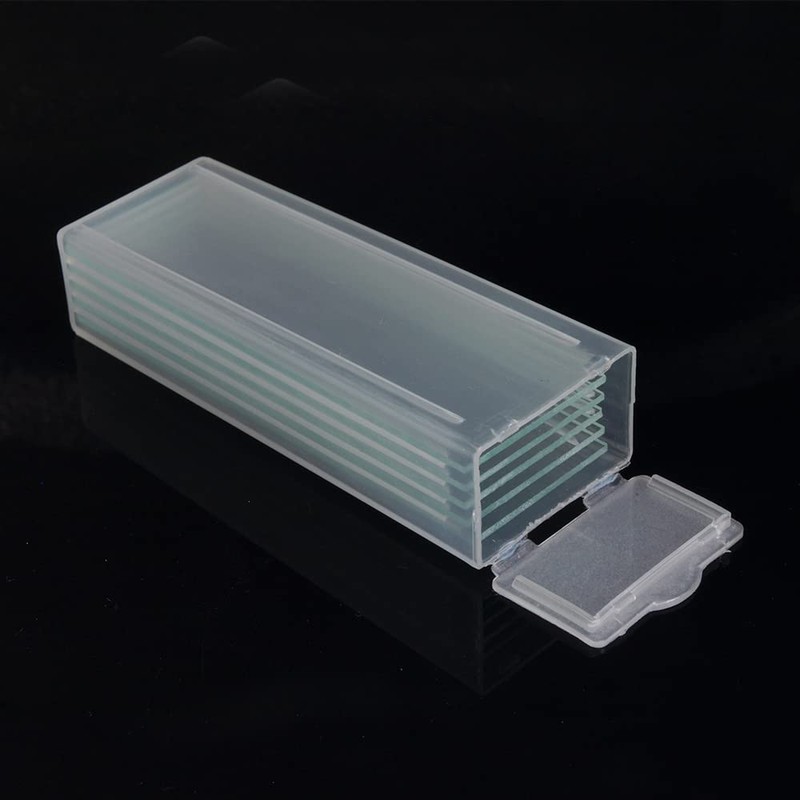 10 x Empty Microscope Slides 25.4x76mm Glass Microscope Covers for