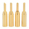 4pcs BFA Banana Plug Brass Gold Plated Open Screw Speaker