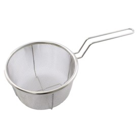 Hogdseirrs Inoue Kanaami Industrial Strainer Boiling Basket, Deep, 7.1 inches (18 cm), 18-8 Stainless Steel, Made in Japan