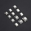 Shanrya Micro USB Connector, 60pcs Micro USB USB Mini for