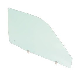 JMTAAT Front Door Window Glass Compatible with 1990-1991 Toyota 4Runner 2 Door Utility & 1989-1995 Toyota Pickup 2 Door Extended Cab/Standard Cab without Vent Light Green Tempered Glass Passenger Side