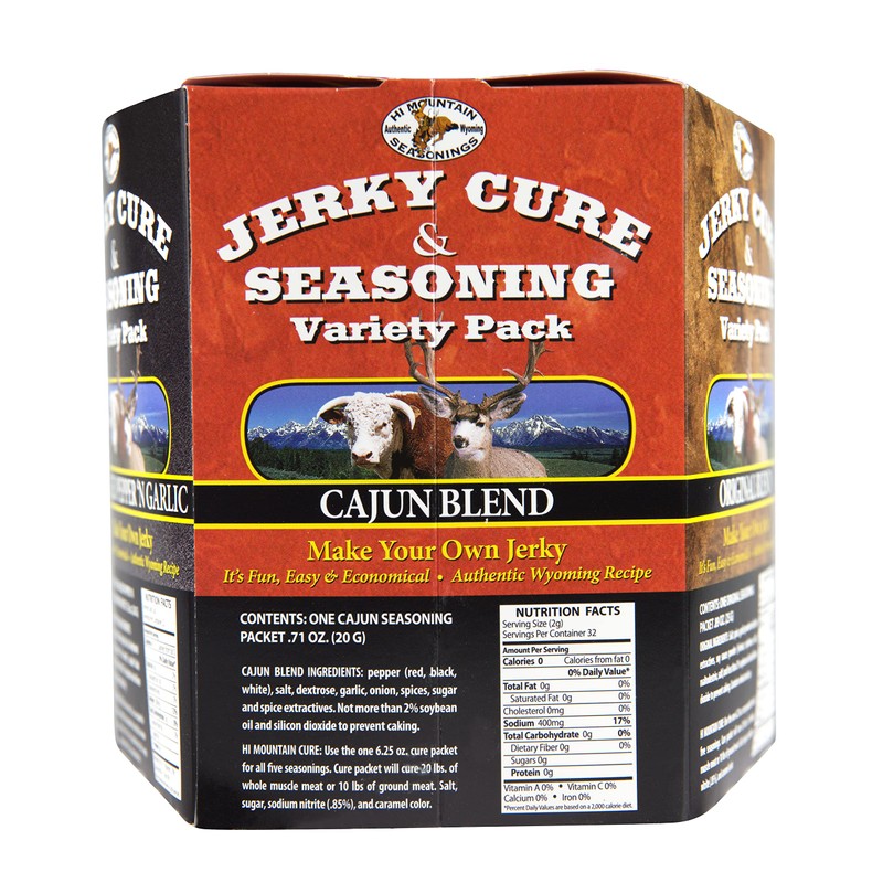 Hi Mountain Jerky Seasoning and Cure Kit | VARIETY PACK