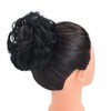 1 Piece Messy Hair Bun Messy Synthetic Chignon Ponytail Wavy