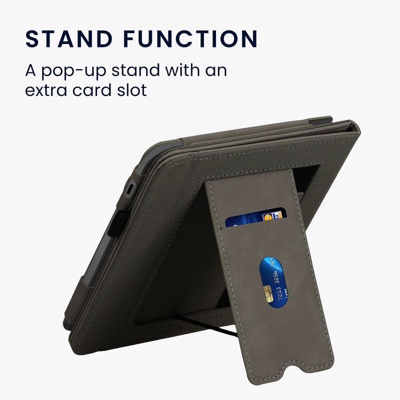 kwmobile Protective Case Compatible with Tolino Vision 6 Flip Case