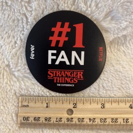 Stranger Things EXCLUSIVE Sticker From NYC Experience #1 Fan Collectible 3”