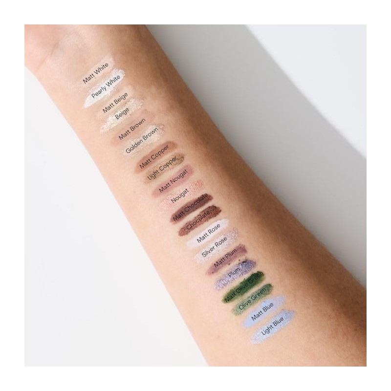 GOSH Forever Mineral Eyeshadow Stick 009 OLIVE GREEN – Cream‑to‑Powder