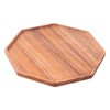 Tea Plate Natural Wood Environmental Protection Uniform Texture Odorless Serving