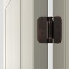 goldenwarm 4pack Door Hinges Oil Rubbed Bronze 4 Inch Self