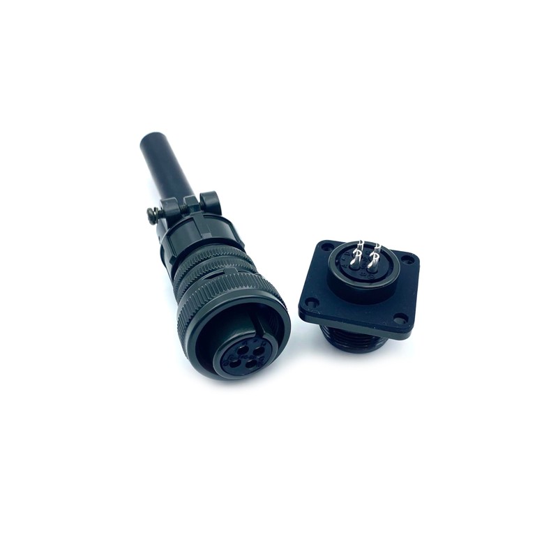 1 Set MS3106A14S-2S MS3102A14S-2P Industrial Circular Connector, MIL-DTL-5015 Series Threaded