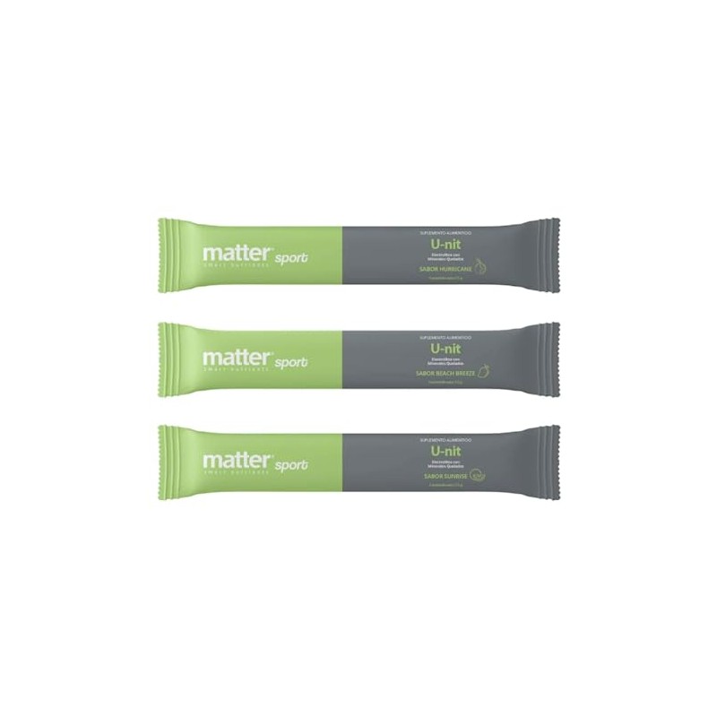 MATTER SMART NUTRIENTS | U-nit Electrolitos con Minerales Quelados |