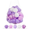 TRENDPLAY Purple Ball Pit Balls Shapes Shell Star Shape, Non