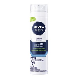 NIVEA FOR MEN Sensitive, Shaving Gel 7 Ounce (Pack of 1)