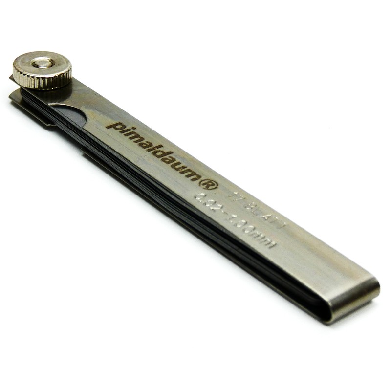 PIMALDAUM® Feeler gauge according to DIN 2275, manganese steel for