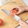 Knife Set,Astercook Kitchen Knife Set with Block 14-Piece Full Tang