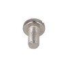 Flat head screw slotted, in stainless steel M8x16 - DIN85