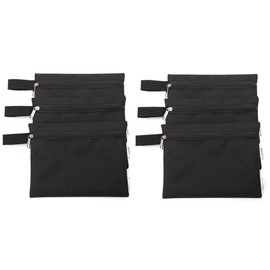 Augbunny 600D Zipper Multi-purpose Waterproof School Office Home Supply Organizers Pouch Tool Bag 6-pack