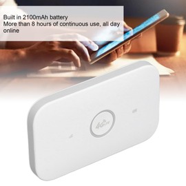 WiFi Portátil para Viajes 4G, Punto de Acceso Móvil LTE de Alta Velocidad de 300 Mbps con Ranura para Tarjeta SIM, Dispositivo de Punto de Acceso para Tableta Compatible con B1