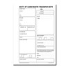 Cherry Carbonless NCR Duty of Care Waste Transfer Duplicate Book