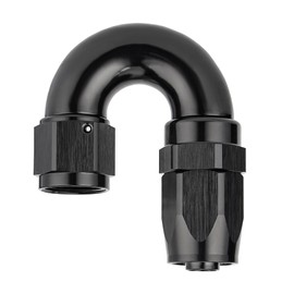 EVIL ENERGY 8AN 180 Degree One Piece Full Flow Hose End Fitting Swivel For CPE Braided Hose