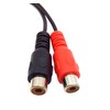 6.35mm to 2 RCA Cable,Qaoquda 6.35mm 1/4 inch TRS Stereo