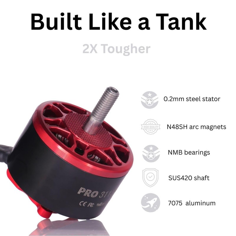 Pro 3115-900kv Drone Brushless Motor 4-8s LiPo Kit Spare Part