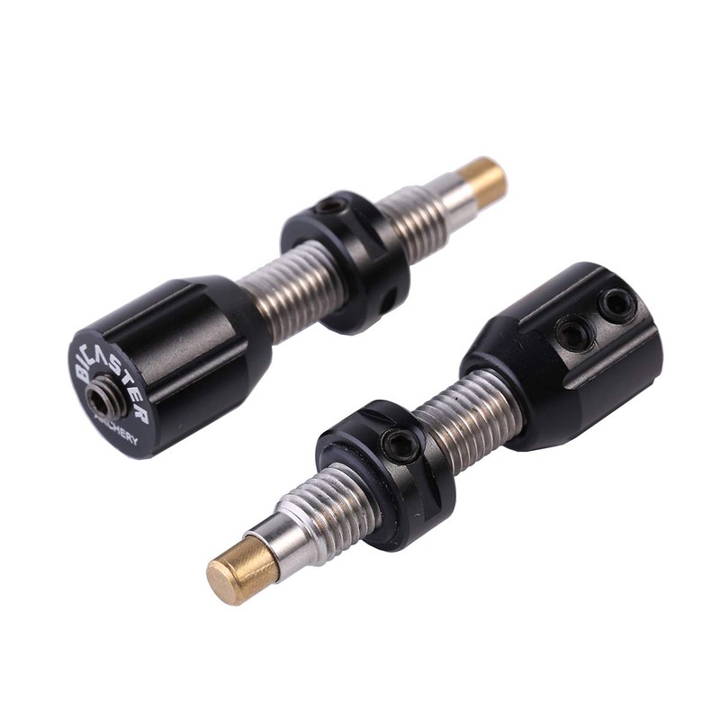 Archery Screw-In Push Button Adjustable Cushion Plunger Copper Thread for