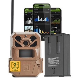 Moultrie Edge 2 Cellular Trail Camera - Auto Connect Nationwide 4G LTE - On Demand 36MP Photo - 1080P Video with HD Audio - 100 Ft Detection Range - Low Glow Flash