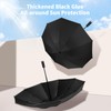 Yoobure Inverted Travel Umbrella, Automatic Umbrellas for Rain, Windproof Compact