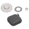 Gear Coin Slider Toy Round Gear Metal Push Slider Fingertip